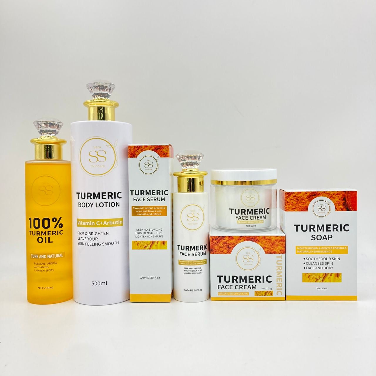 Brightening skin care set