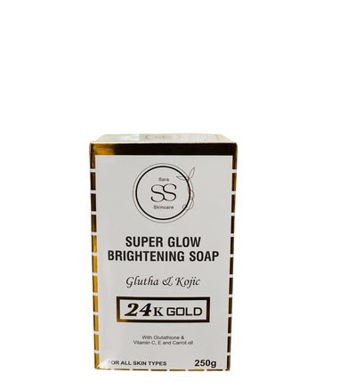 24 K Gold Brightening bar soap