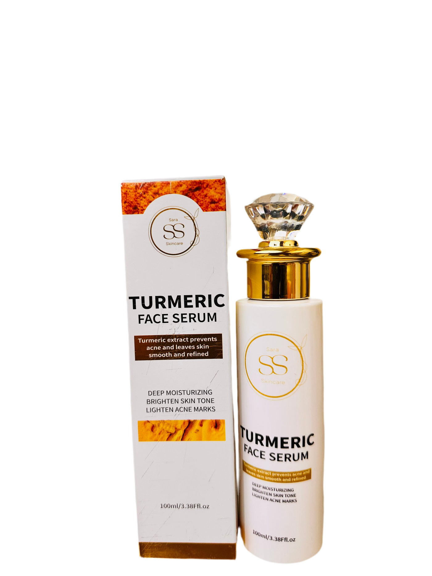 Brightening face and body serums removing imperfections