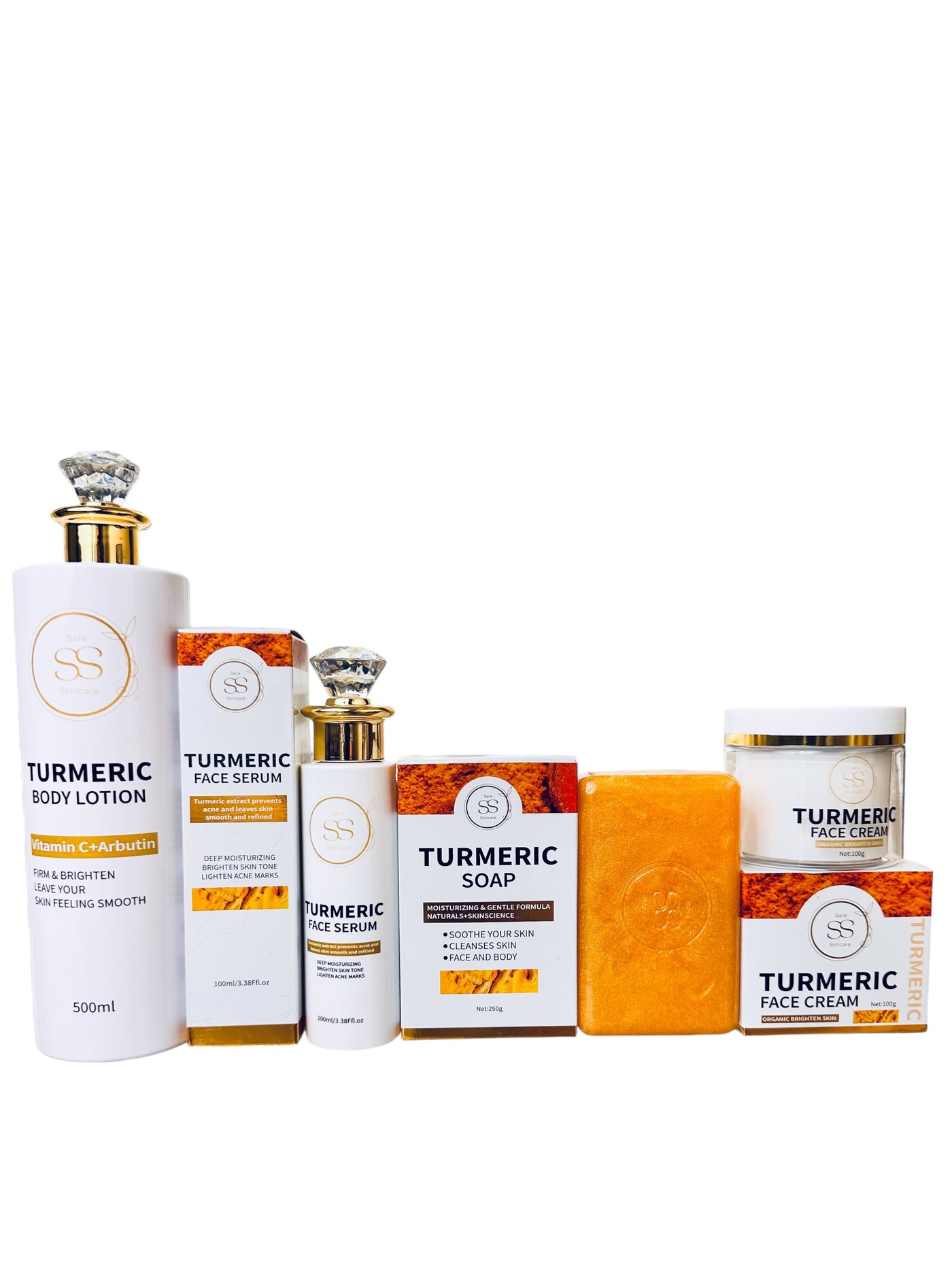 Brightening skin care set