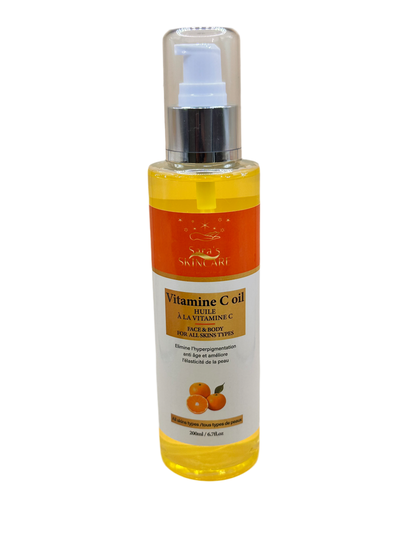Vitamin C body oil vitamin